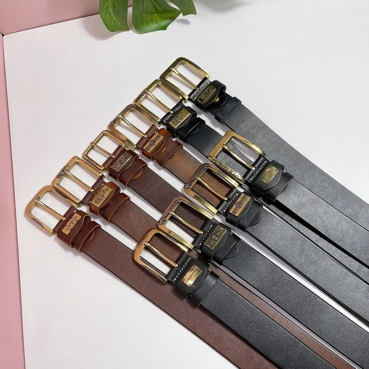 thắt lưng da b&ograve; B&igrave;nh T&acirc;n