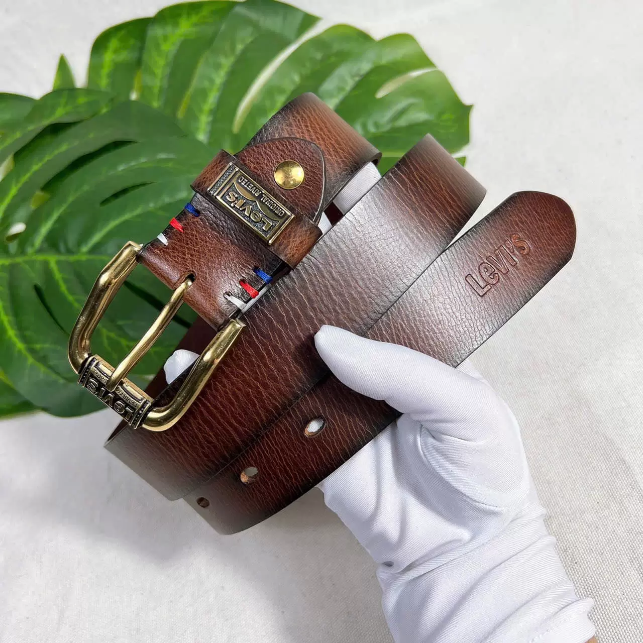 d&acirc;y nịt da handmade B&igrave;nh T&acirc;n